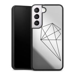 Mirror Case silber