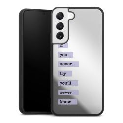 Mirror Case silber