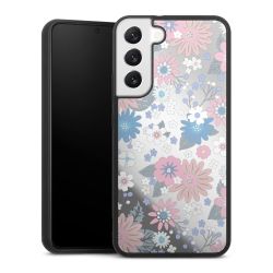 Wildflower Pattern Illustration Pastell Transparent