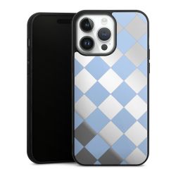 Checked Pattern Light Blue without Background