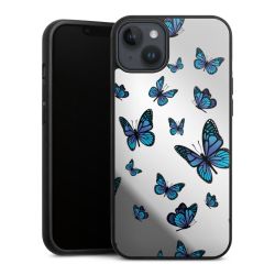 Motif papillon transparent