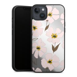 Simple Pastell Flowers Rose Transparent
