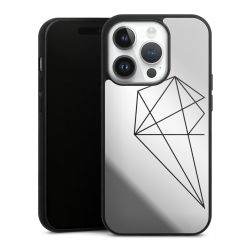 Mirror Case silber