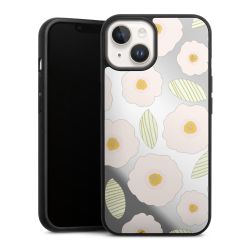 Simple Pastell Flowers Light Transparent