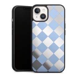 Checked Pattern Light Blue without Background