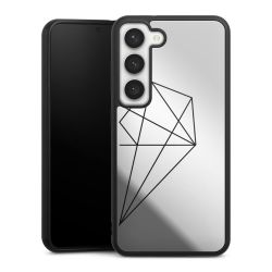 Mirror Case silber