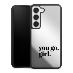 Mirror Case silber