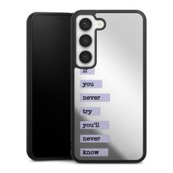 Mirror Case silber