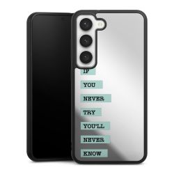 Mirror Case silber