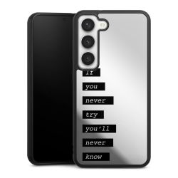 Mirror Case silber