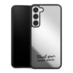 Mirror Case silber