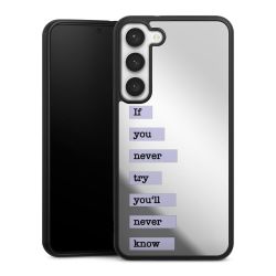 Mirror Case silber