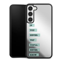 Mirror Case silber