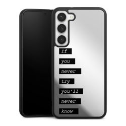 Mirror Case silber