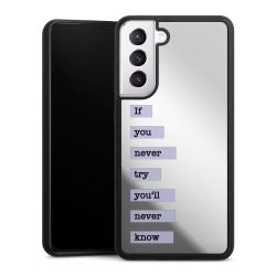 Mirror Case silber