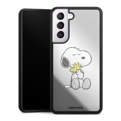 Snoopy And Woodstock Cuddling transparent