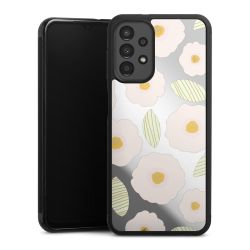 Simple Pastell Flowers Light Transparent