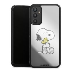 Snoopy And Woodstock Cuddling transparent