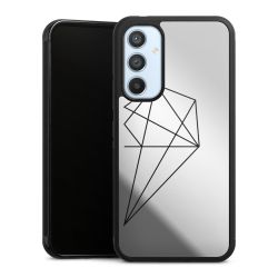 Mirror Case silber