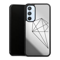 Mirror Case silber