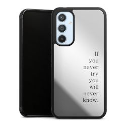 Mirror Case silber