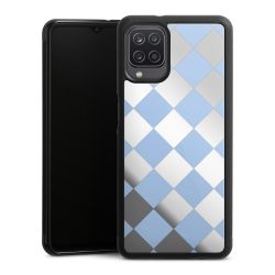 Checked Pattern Light Blue without Background
