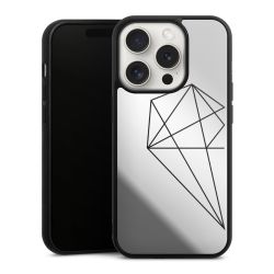 Mirror Case silber