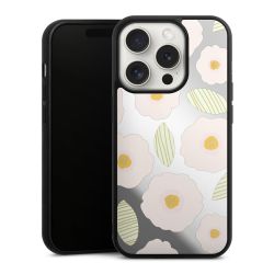 Simple Pastell Flowers Light Transparent