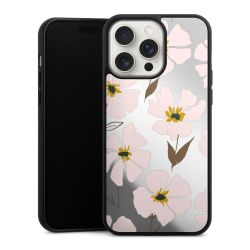 Simple Pastell Flowers Rose Transparent