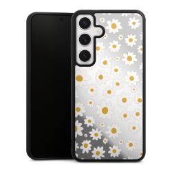 Daisy Flower Seamless Pattern Transparent