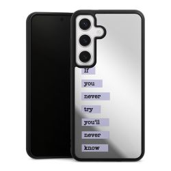 Mirror Case silber