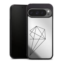 Mirror Case silber