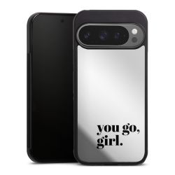 Mirror Case silber