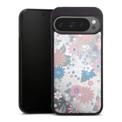 Wildflower Pattern Illustration Pastell Transparent