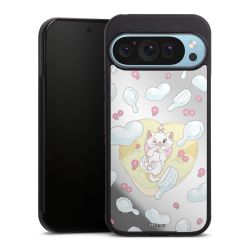 Aristocats Marie Hearts Yellow Transparent