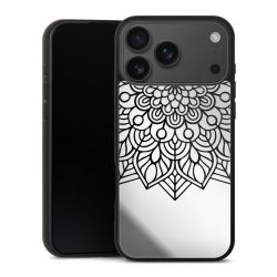 Mandala Indien Noir sans Fond