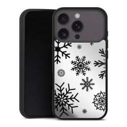 Flocons de Neige Bleus sans Fond