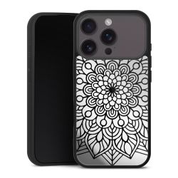 Mandala Indien Noir sans Fond