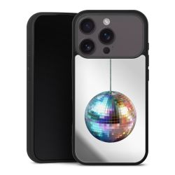 Disco Balls Party Blue Gold Transparent with AI