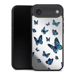 Motif papillon transparent