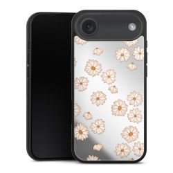 Fond Flower Power blanc