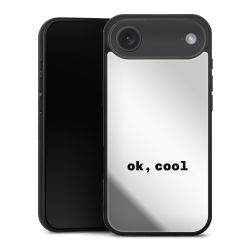 Mirror Case silber