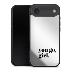 You Go Girl Schwarz Transparent