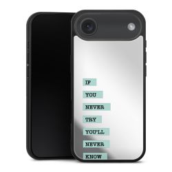 Mirror Case silber