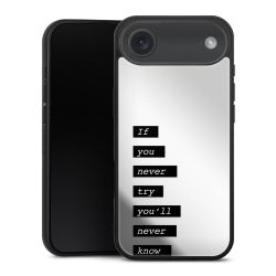 Mirror Case silber