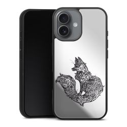 Mirror Case silber