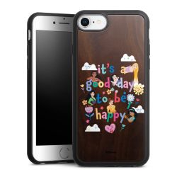 Holz Hard Case Walnuss