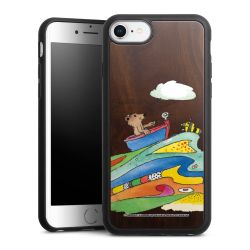 Holz Hard Case Walnuss