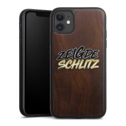 Holz Hard Case Walnuss