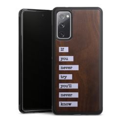 Holz Hard Case Walnuss